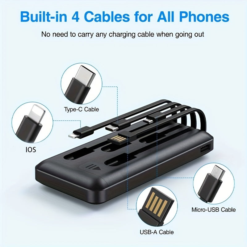 20000mAh High-Capacity Portable Power Bank