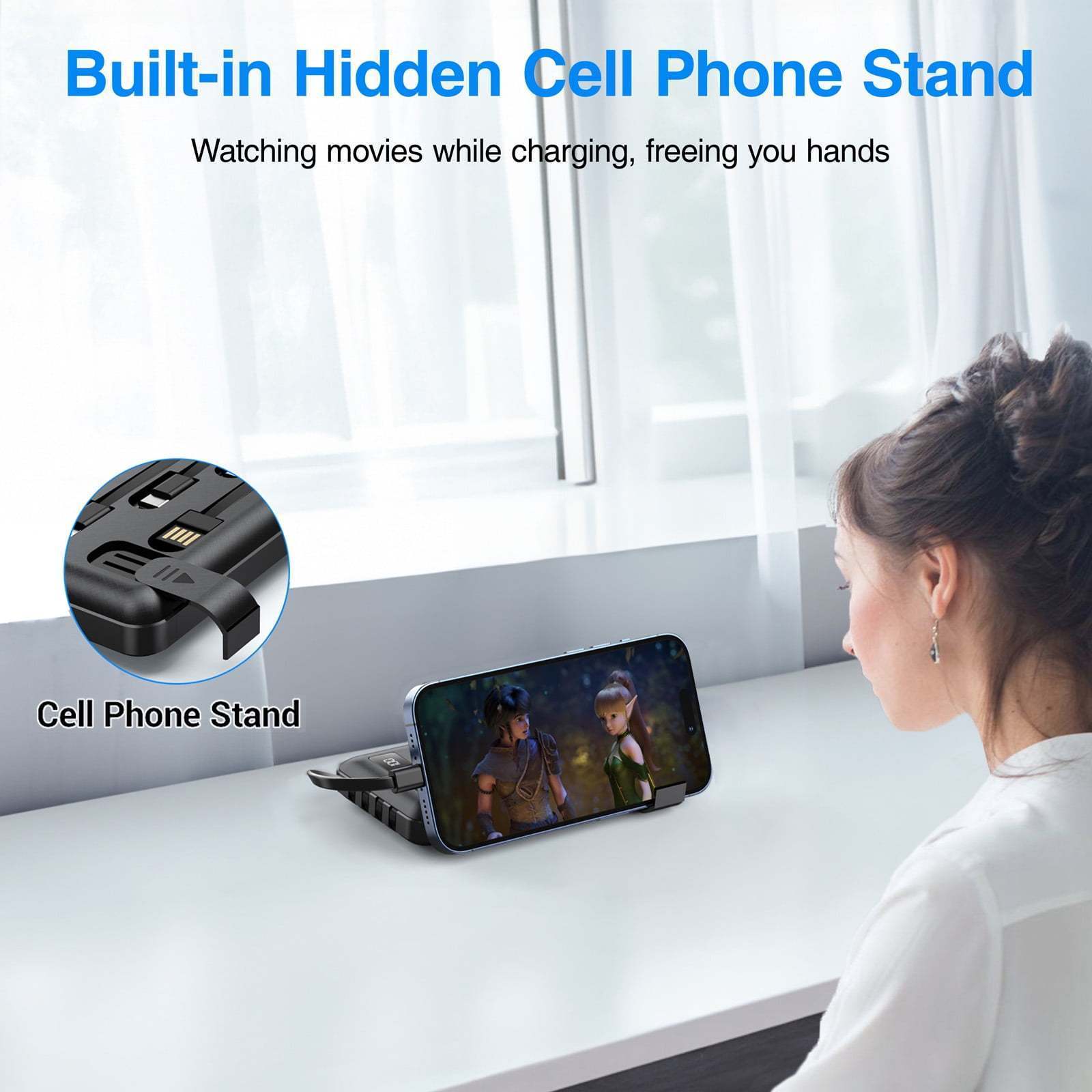 20000mAh High-Capacity Portable Power Bank