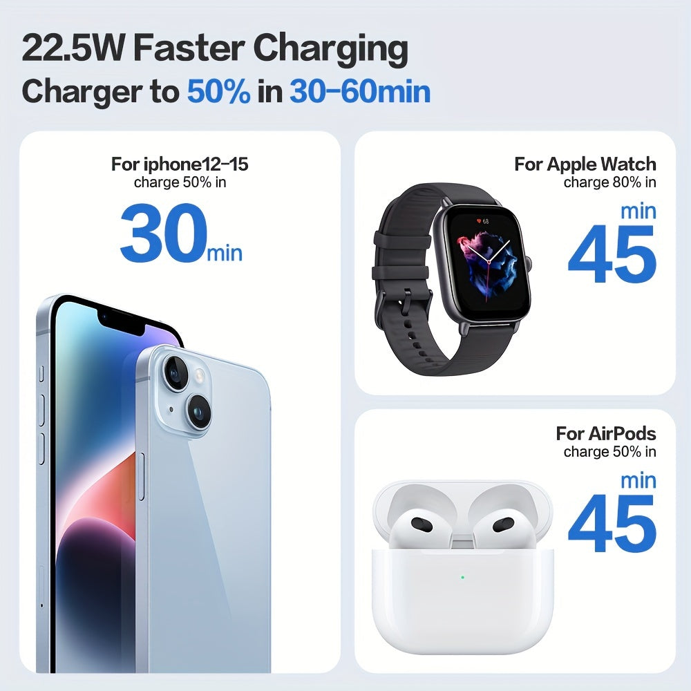 Magnetic Wireless Charging Portable Power Bank 10000mAh