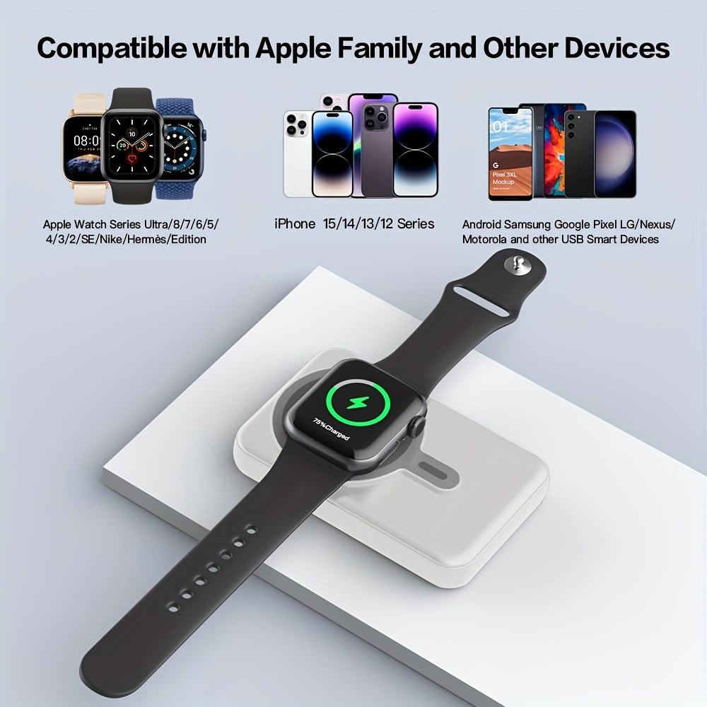 Magnetic Wireless Charging Portable Power Bank 10000mAh
